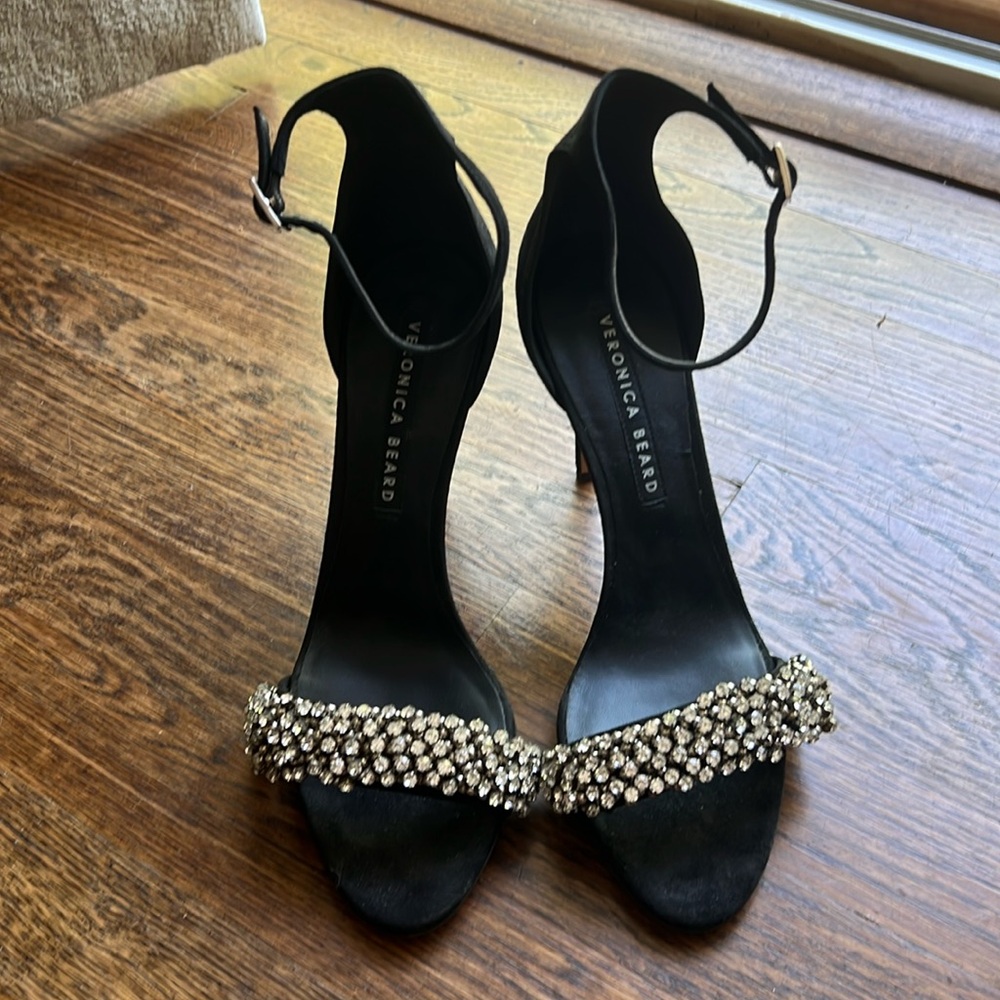 Veronica Beard black heels. Never worn